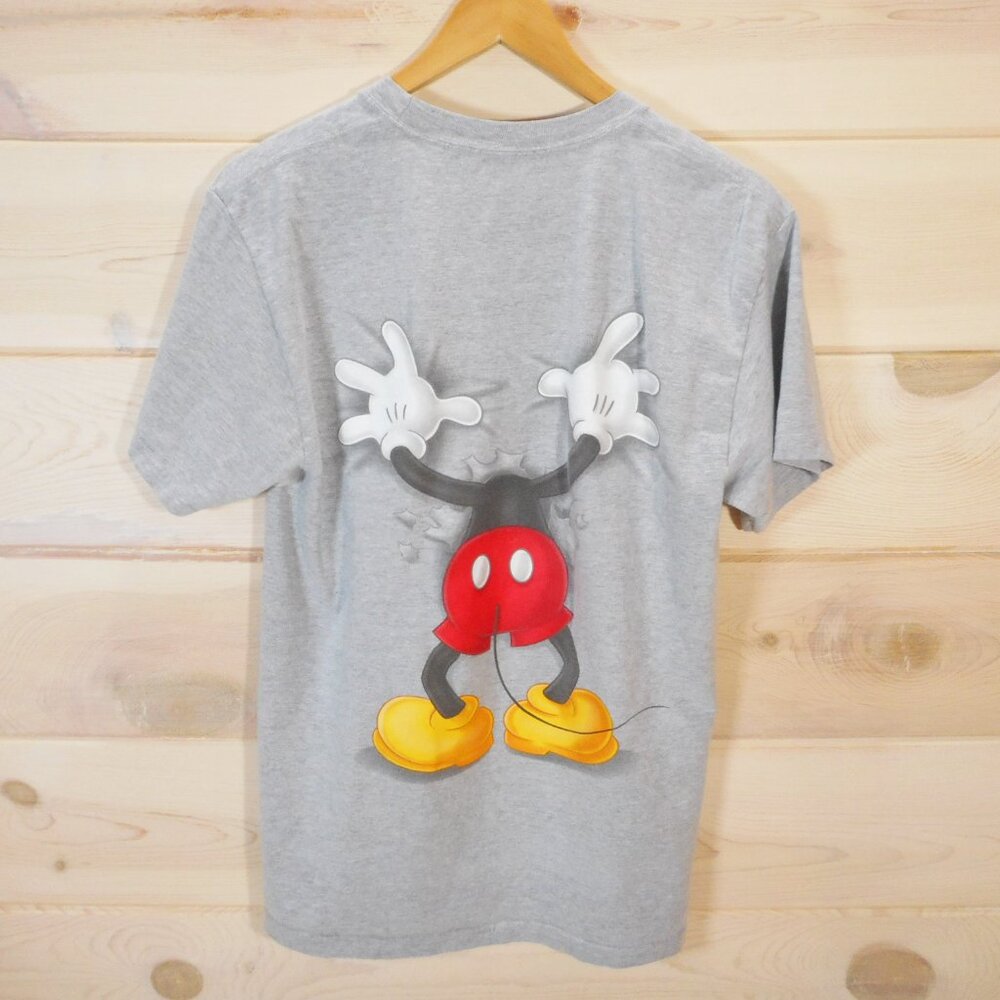 Walt Disney World Mickey Mouse Double Sided Short Sleeve T-Shirt size M Hanes